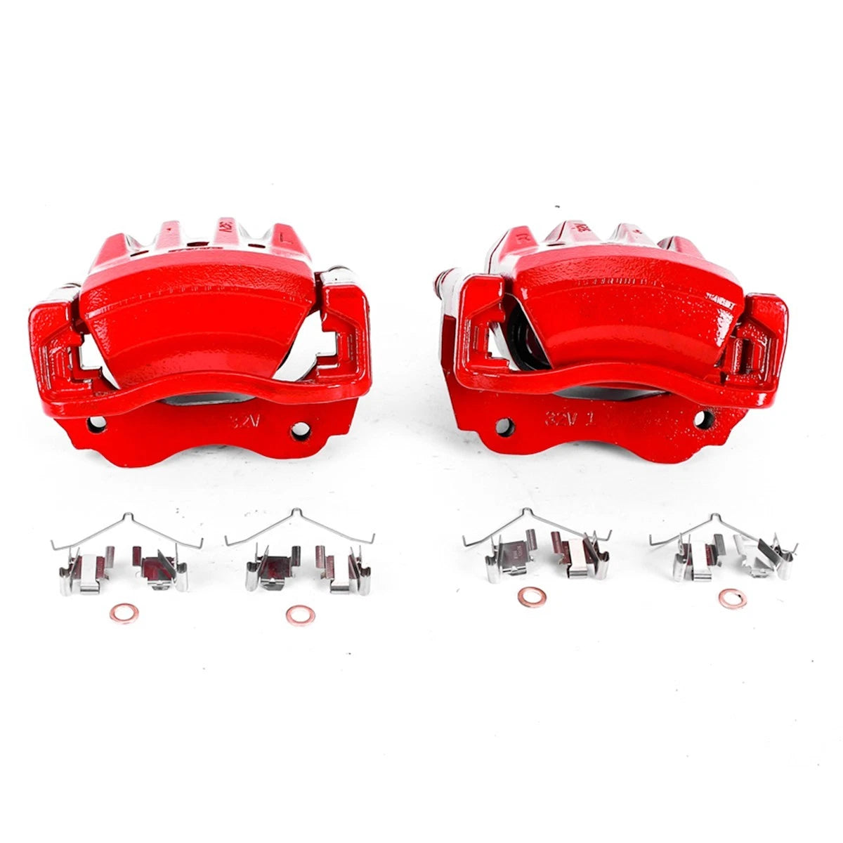 2X Powerstop Brake Calipers Front for Lexus SC430 GS300 GS430 (1998–2010) S2774