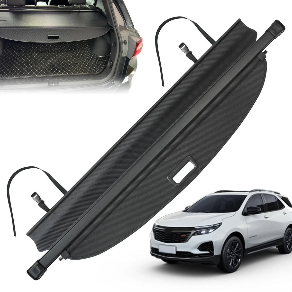 Trunk Cargo Cover for Chevy Equinox GMC Terrain (2018–2024)