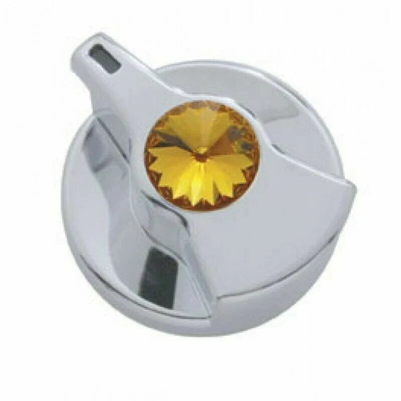 Engine Shutdown Timer Knob for Peterbilt (Amber Jewel Chrome) #41257