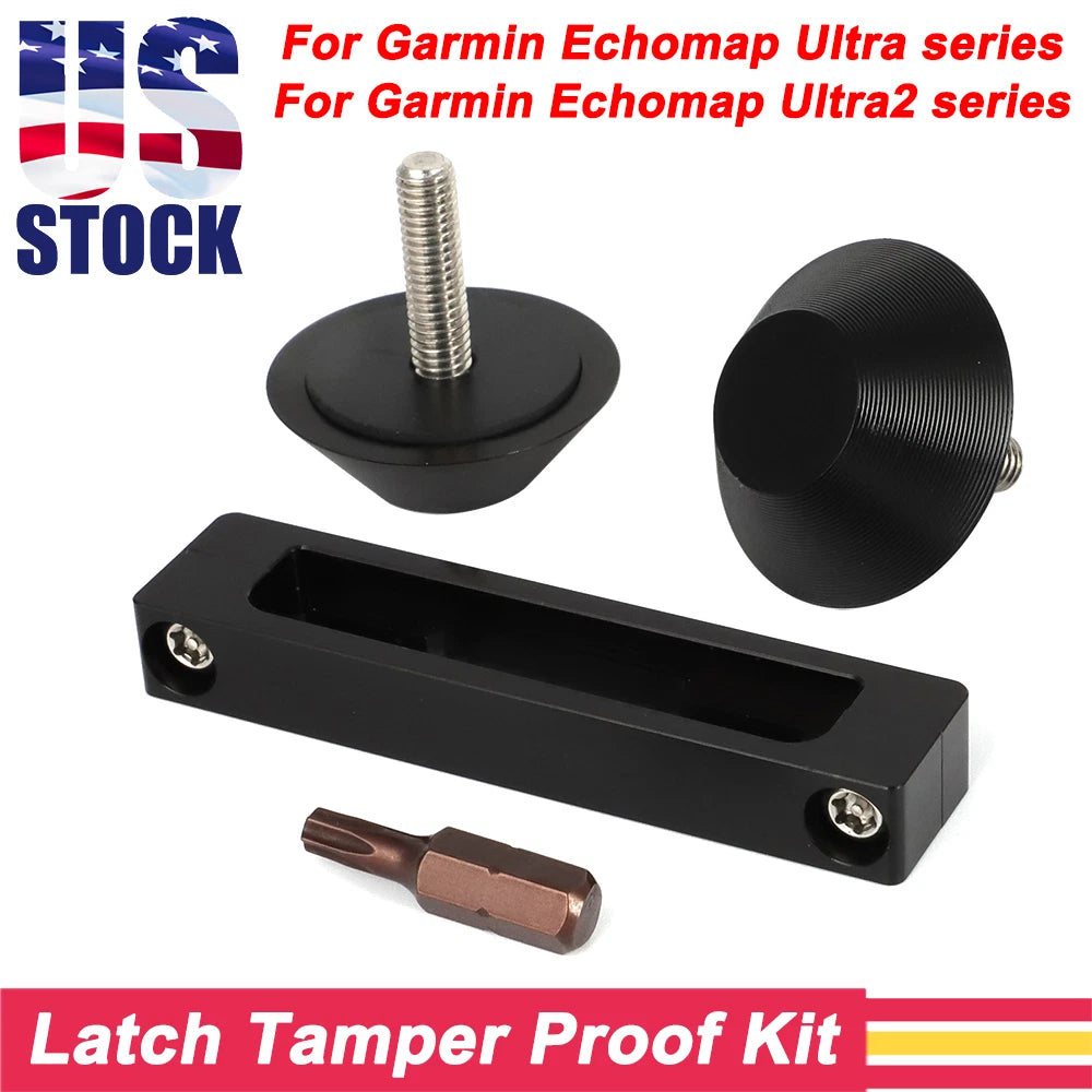 Aluminum Boat Latch Cradle Kit for Garmin Echomap Ultra/Ultra 2