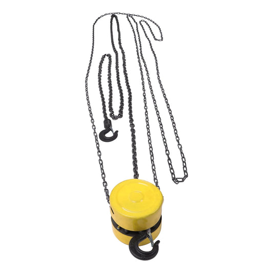 1 Ton Hand Chain Hoist for Steel Lifting (20ft / 6m) 360° Swivel Hook