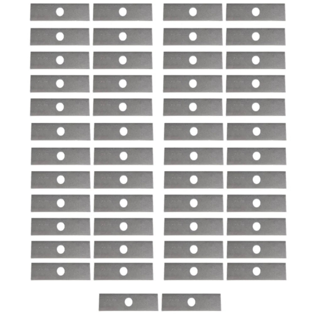 50 Mower Blades 8"x2" Edger Blade for Echo, Ryobi