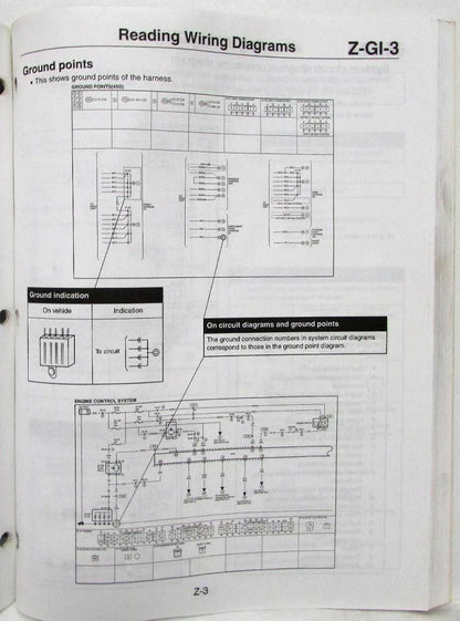 Electrical Wiring Diagram for Mazda 626 (2000)