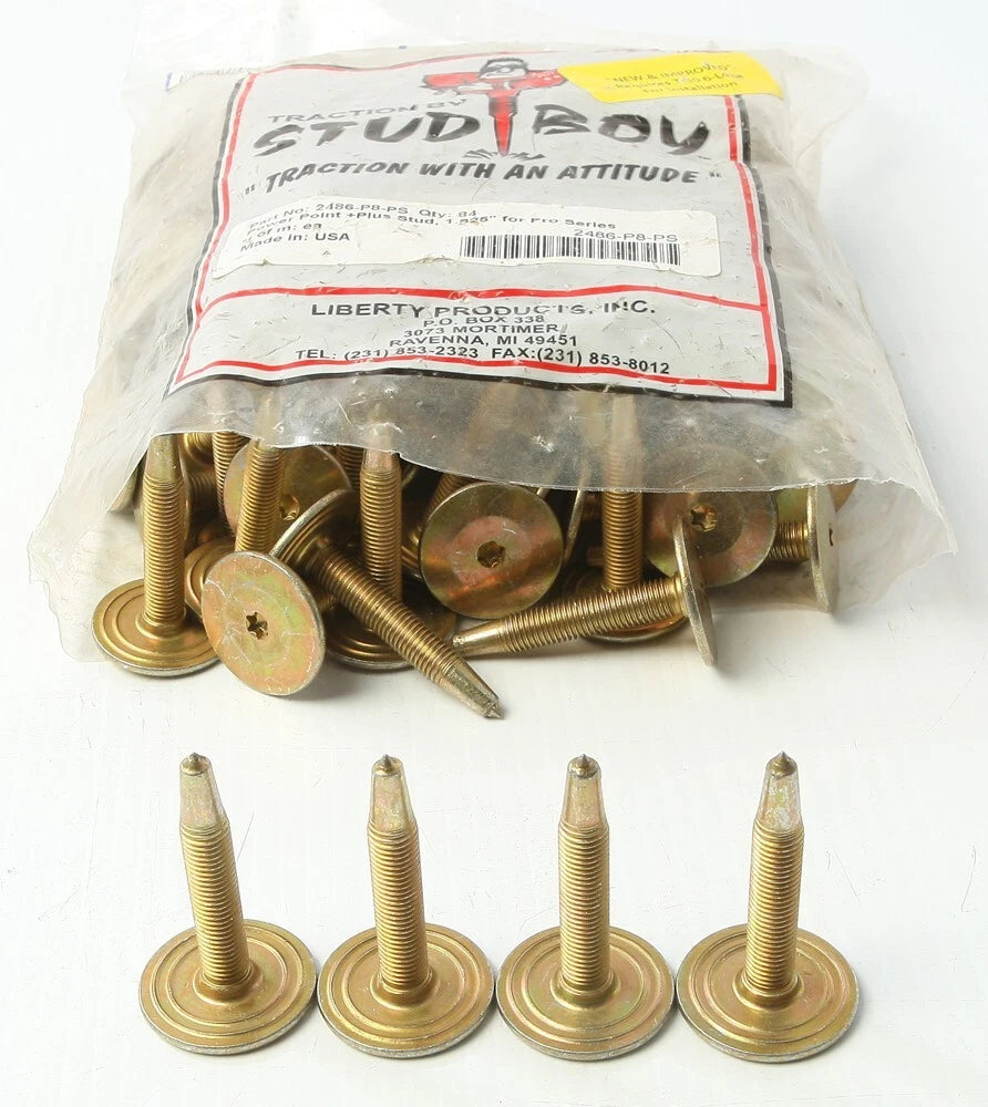 84-Pack Stud Boy Power Point Pro Series Studs 1.375" - 2437-P8-PS