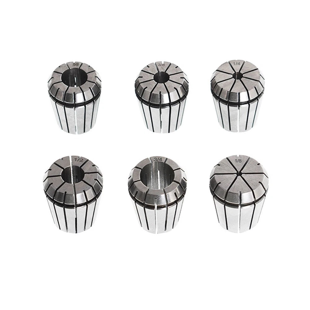 6Pcs ER32 Spring Collet for CNC Milling Lathe Tool Engraving Machine