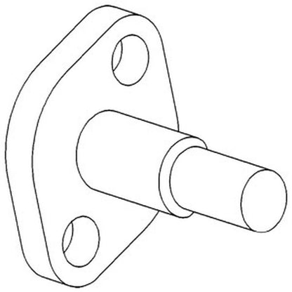2 Hydraulic Pump Support Retainers for