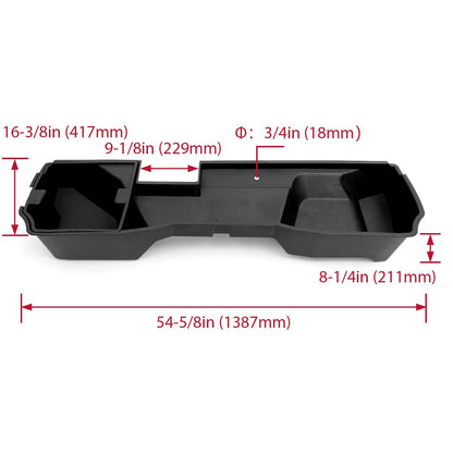 2014–2018 GMC Sierra 1500 Underseat Storage Box