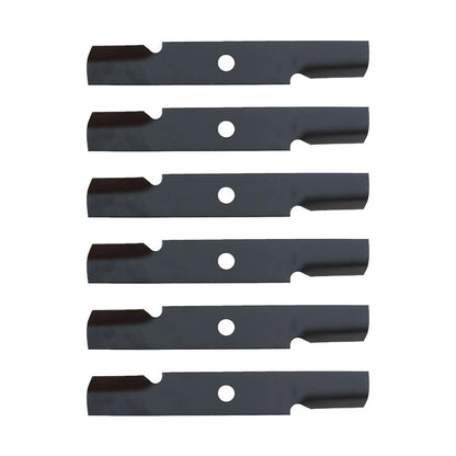 6 High Lift Mower Blades for Exmark Zero Turn Mower (48" Deck)