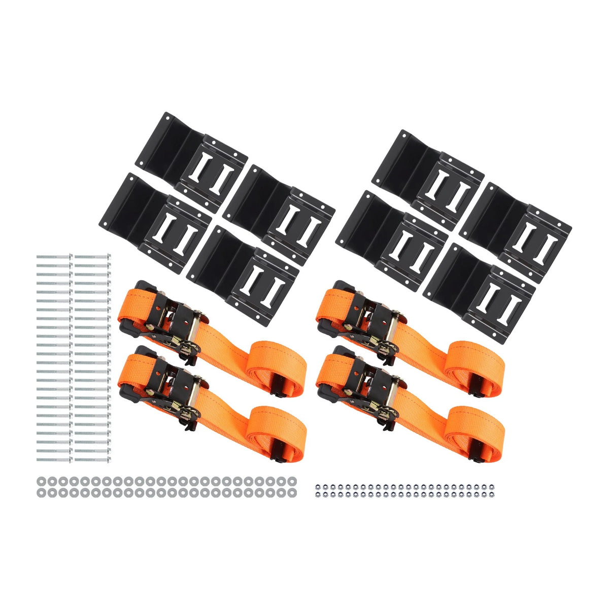 2X Wheel Chock Tie Down Kit for E Track - BCK41228K