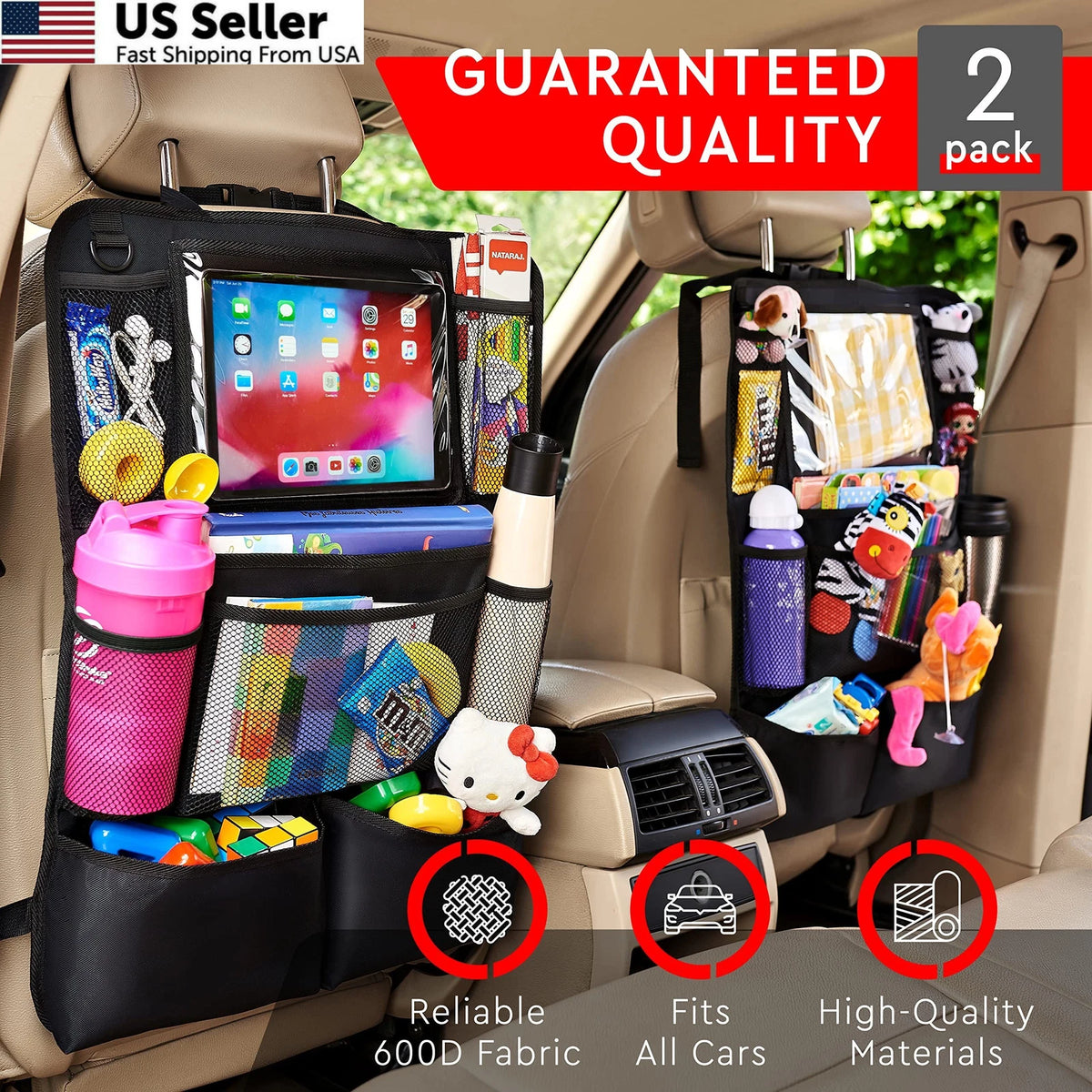 Backseat Car Organizer for