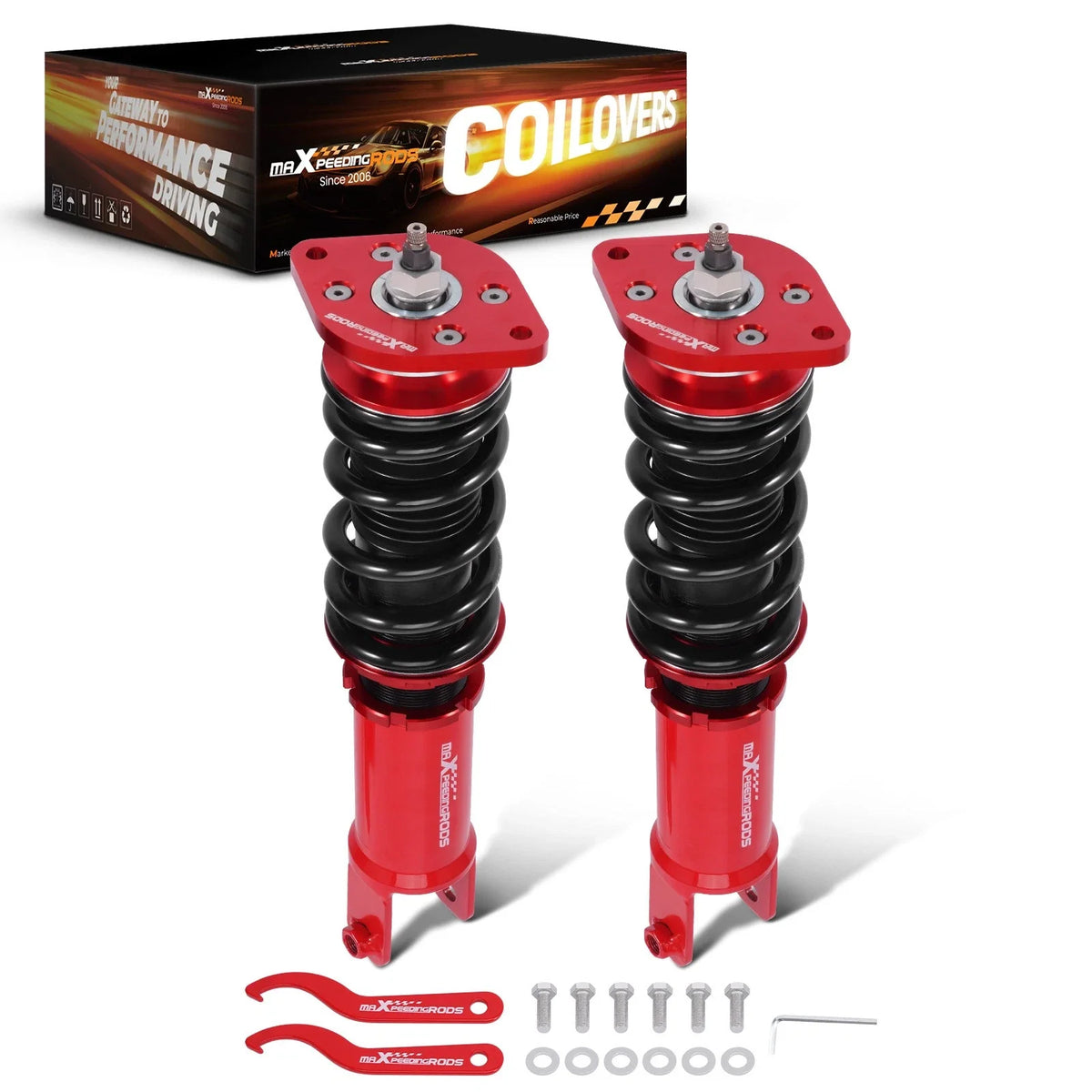 Coilover Suspension Kit Adjustable for Infiniti G35 2003-2007