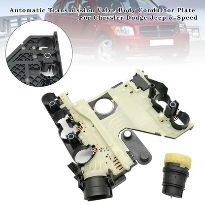 Automatic Transmission Valve Body Conductor Plate for Chrysler Dodge (5 Speed) 52108308AC, 52108308AB, 68021352AA