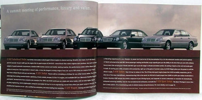 Mercedes-Benz E-Class Sales Brochure (1999)