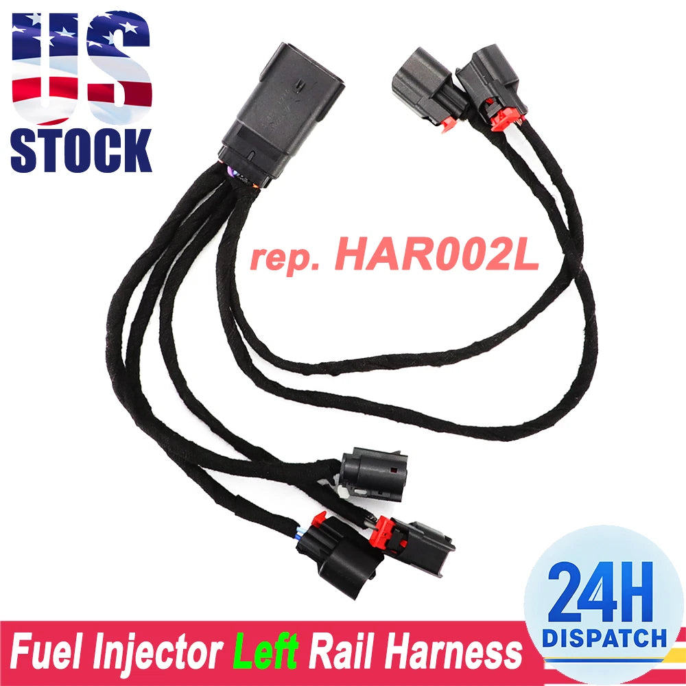 Fuel Injector Left Rail Harness for Cadillac Chevrolet GMC (2014–2016) HAR002L