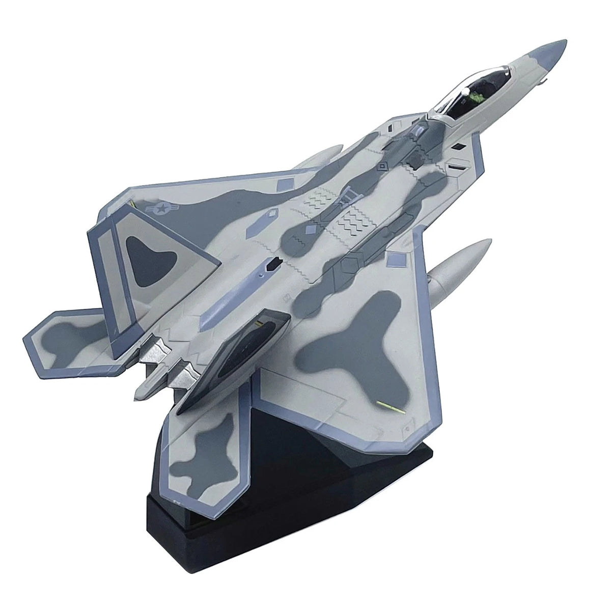 F-22 Raptor Model 1:100 Scale Alloy Display Stand (19cm)