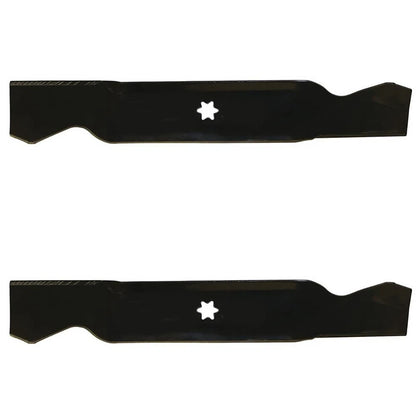 2 Lawn Mower Blades for MTD Cub Cadet White 38" Decks