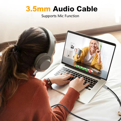 12ft 3.5mm Audio Cable for Phone (No Specific Years)