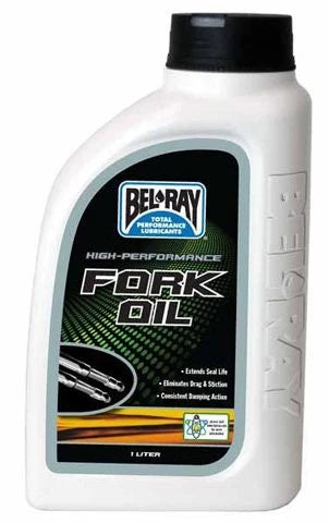 1 Liter Bel-Ray High Performance Fork Oil 7W for Motorcycles (99310-B1LW)