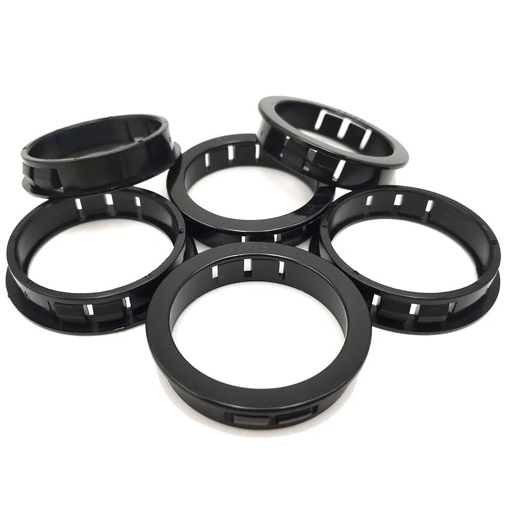 2" Black Snap-in Knockout Insulating Bushing Grommets for Various Applications
