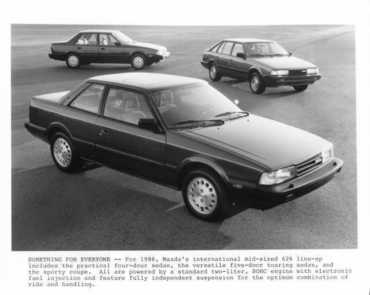 1986 Mazda 626 Press Photo 0043