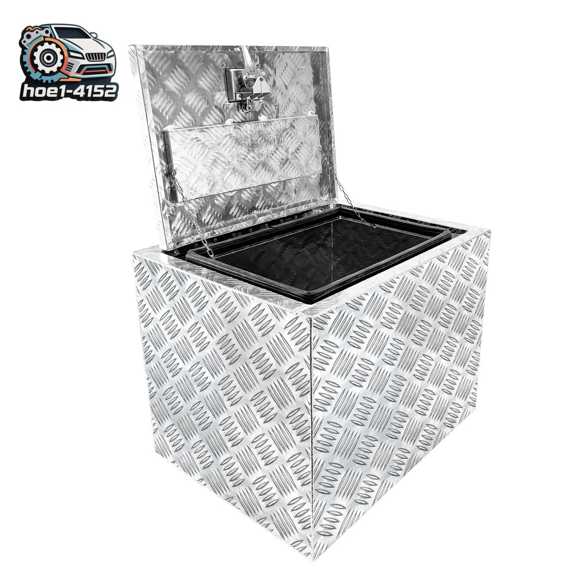 Aluminum Underbody Tool Box for Truck Trailer RV 24"x20"x19.5" Silver