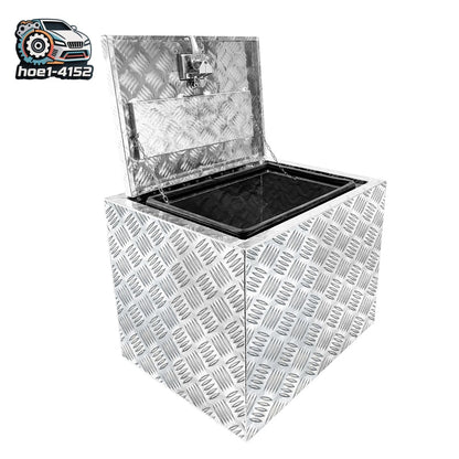Aluminum Underbody Tool Box for Truck Trailer RV 24"x20"x19.5" Silver