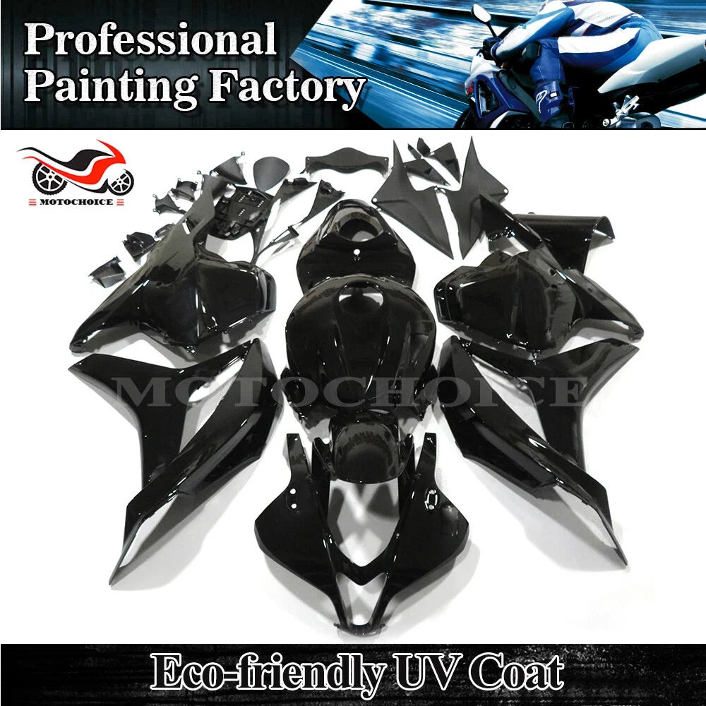 Fairing Kit ABS Bodywork in Glossy Black for Honda CBR 600 RR 2009-2012