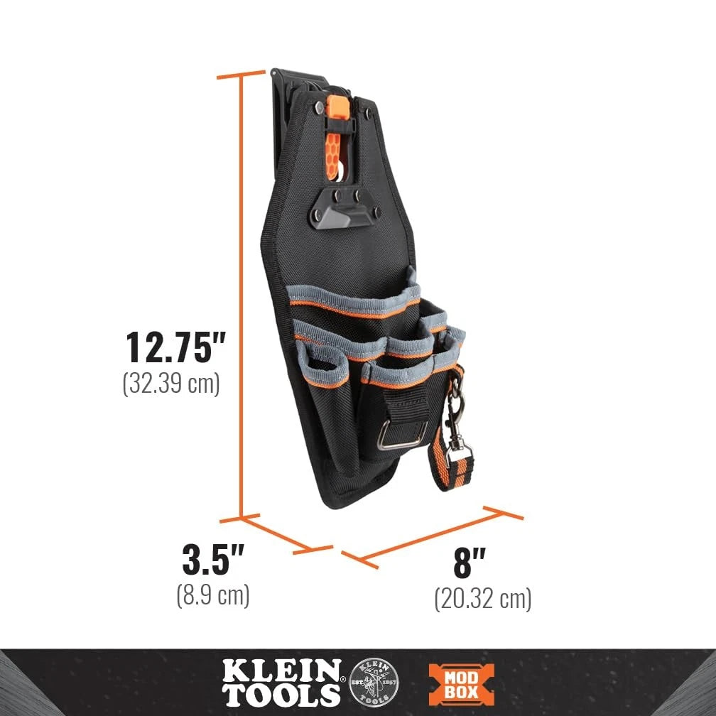 8-Pocket Tool Pouch for Klein Tools MODbox (No Part Numbers)