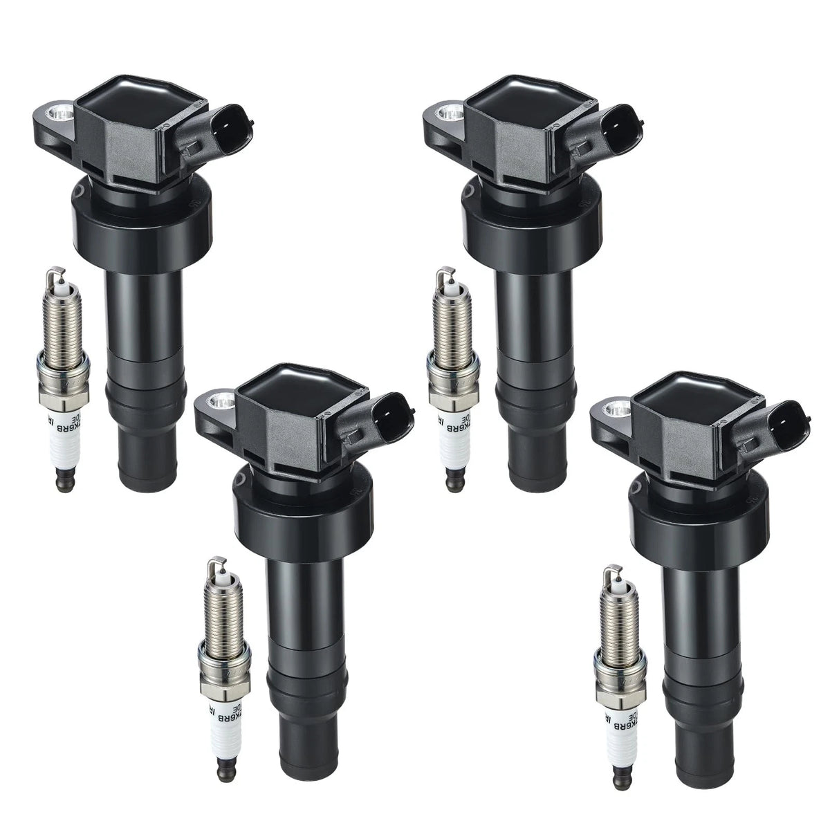 Ignition Coil Pack & Iridium Spark Plug for Hyundai Kia