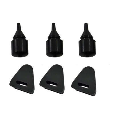 6Pack Fuel Gas Lid Cap Filler for Bumper Tailgate