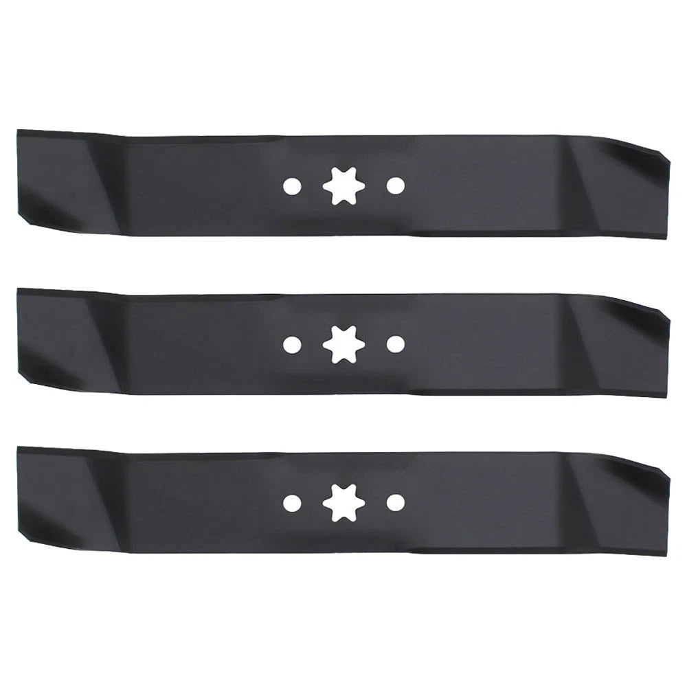 3 Outer Mulch Blades for 46" Decks (742-0611, 742-0644)