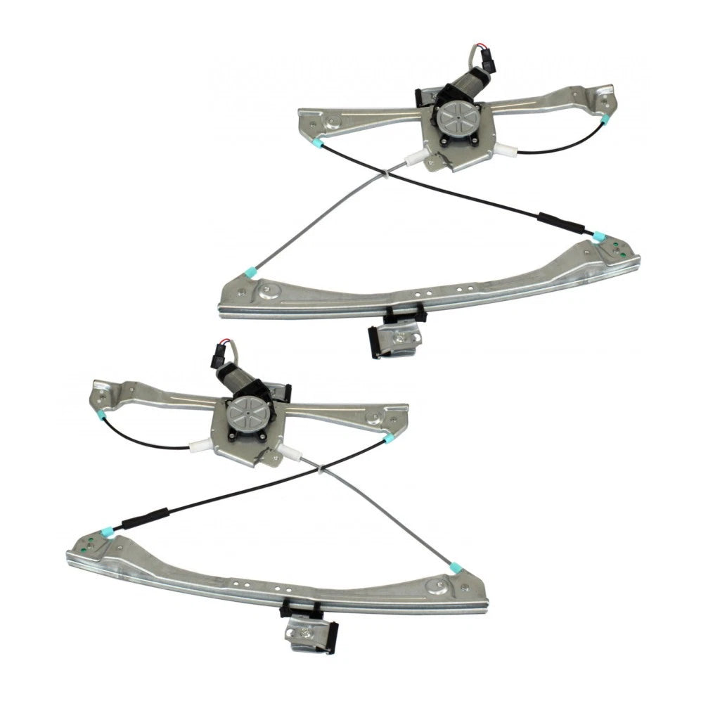 Window Regulator Pair for Chevy Malibu Classic (2004–2008) PLX-M0-660352-CL360A55, GM1350133, GM1351133