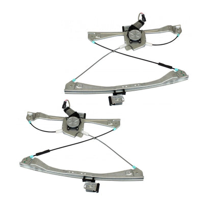 Window Regulator Pair for Chevy Malibu Classic (2004–2008) PLX-M0-660352-CL360A55, GM1350133, GM1351133