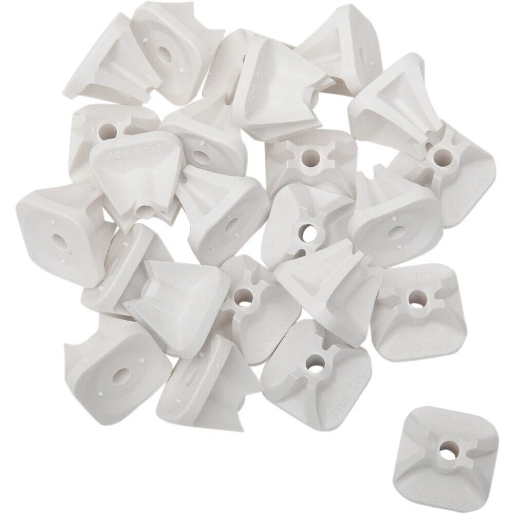 96 Pack Stud Boy Single Backer Plates for (2513-P3-WHT)