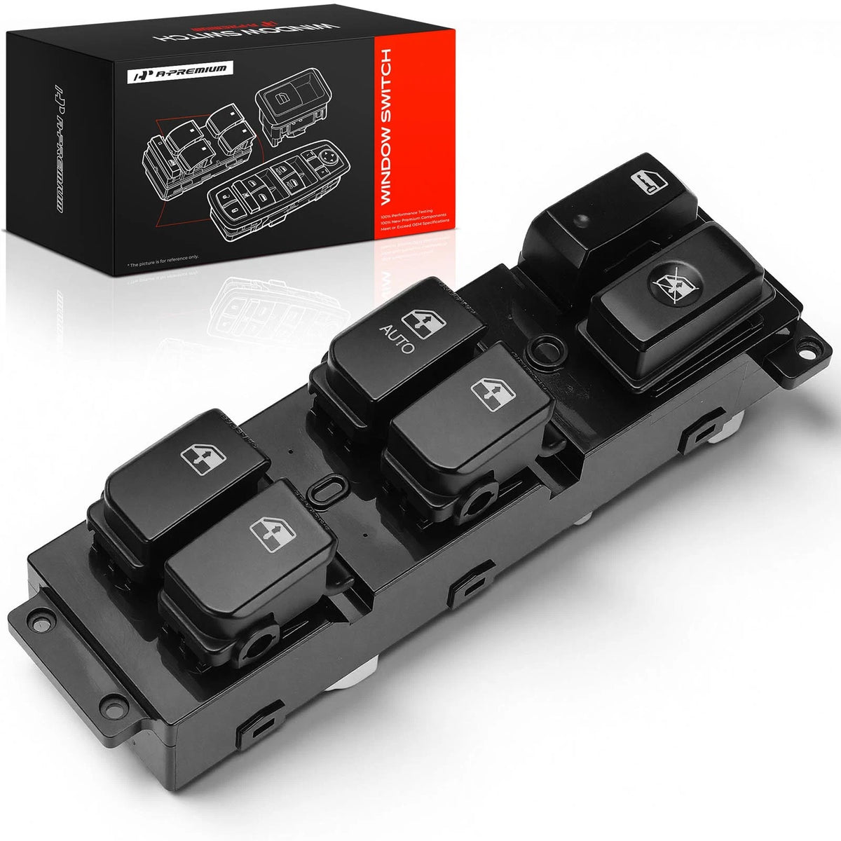 Front Left Power Window Switch for Hyundai Santa Fe (2007–2011) 93570-2B100