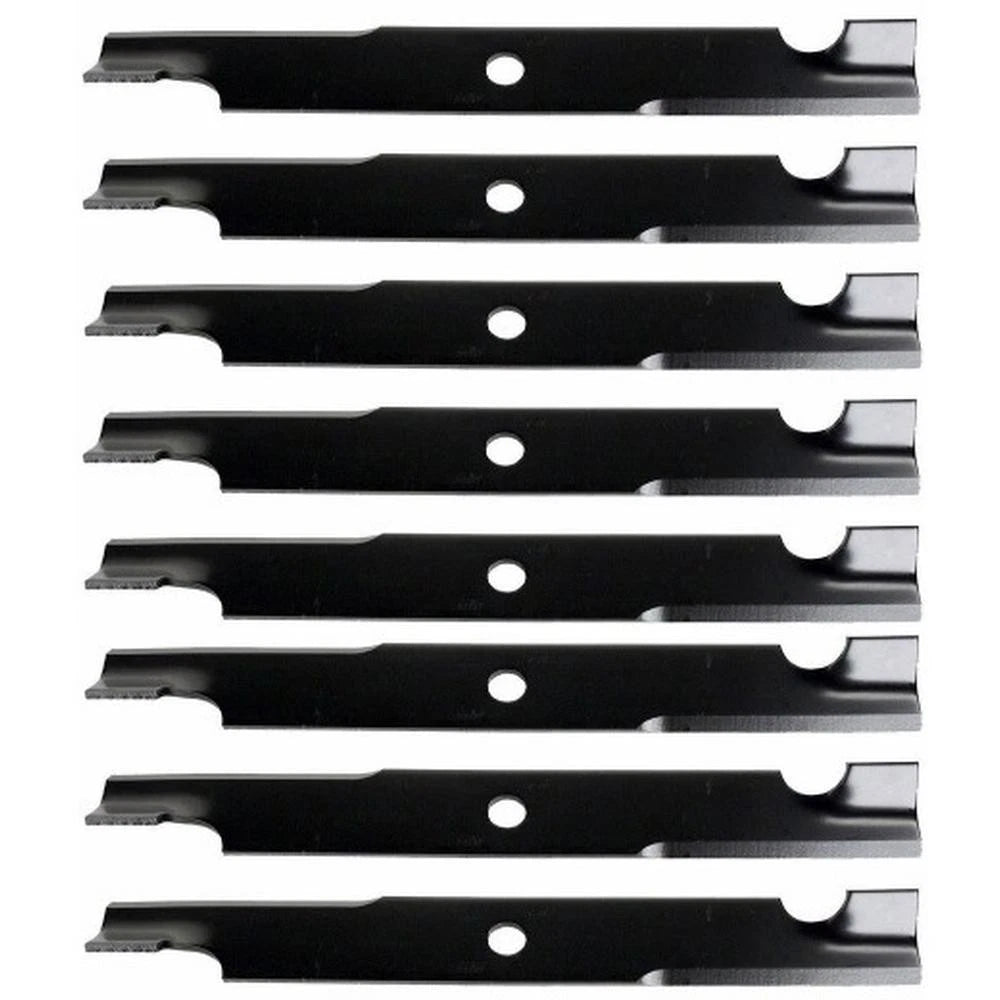 8X Notched Mower Blade 18" X 5/8" for Ferris