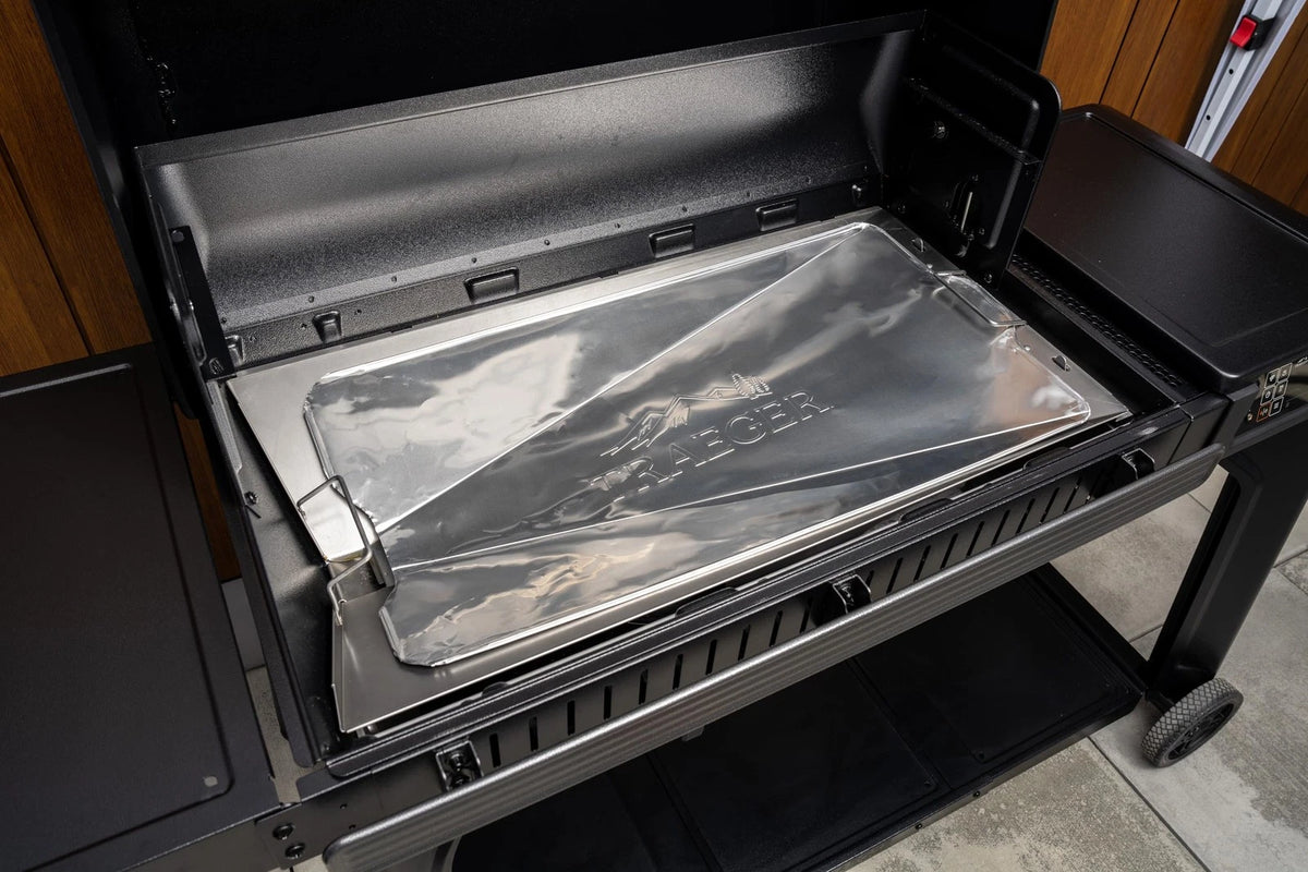 5-Pack Disposable Aluminum Grill Drip Tray Liners