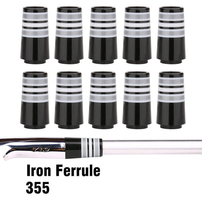 10pcs Custom Tip .355 Ferrules for Golf Taper Iron