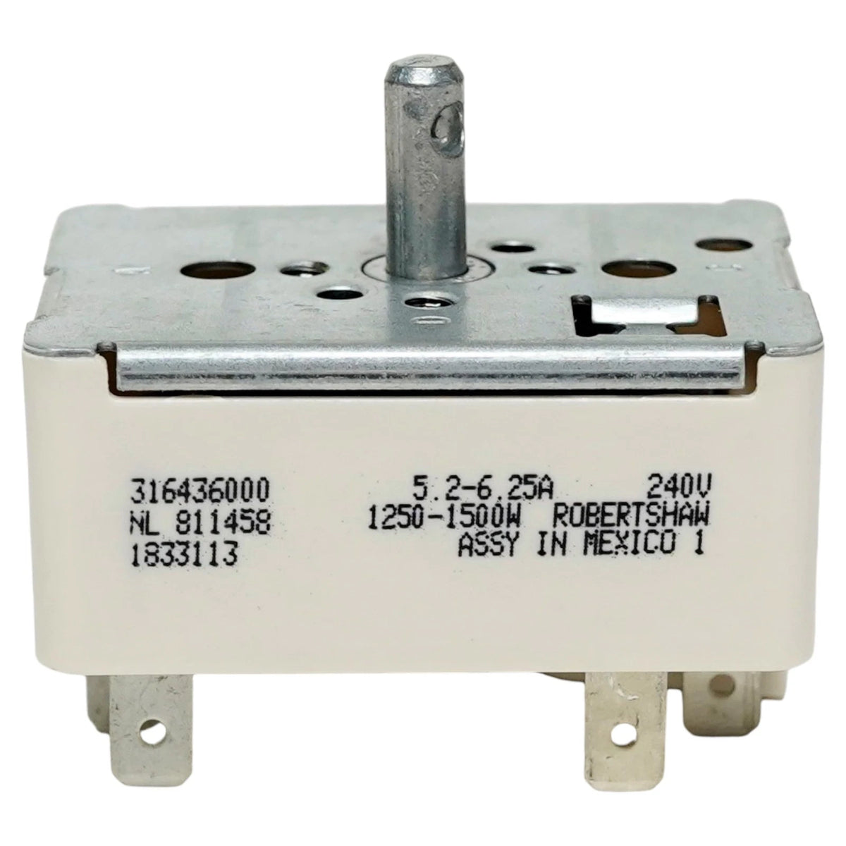 Infinite Control Switch for Frigidaire Range Stove