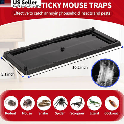 20 Pack Sticky Mouse Trap for Home Use (No Specific Part Numbers)