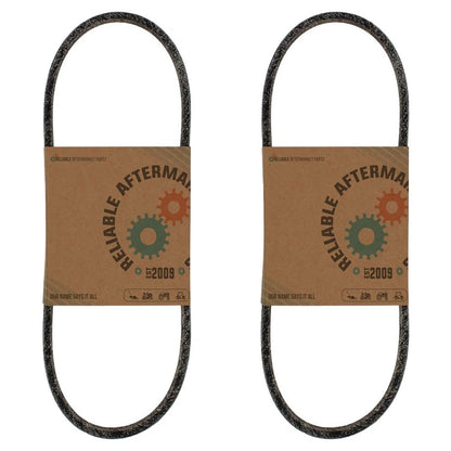 2X V-Belt for Troy Bilt (Fits 107038)
