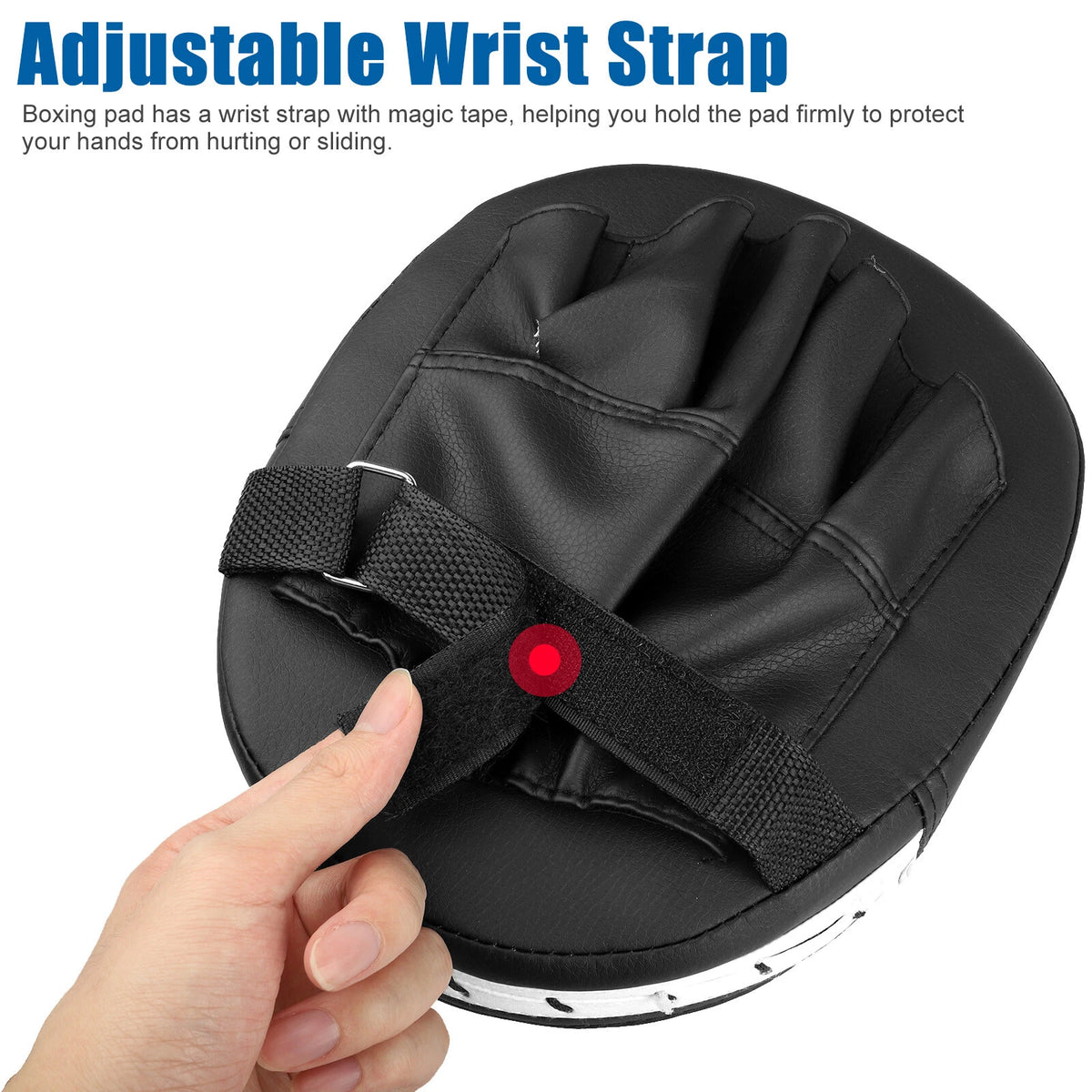 2Pcs MMA Boxing Punching Mitts Sparring Gloves Training Pads