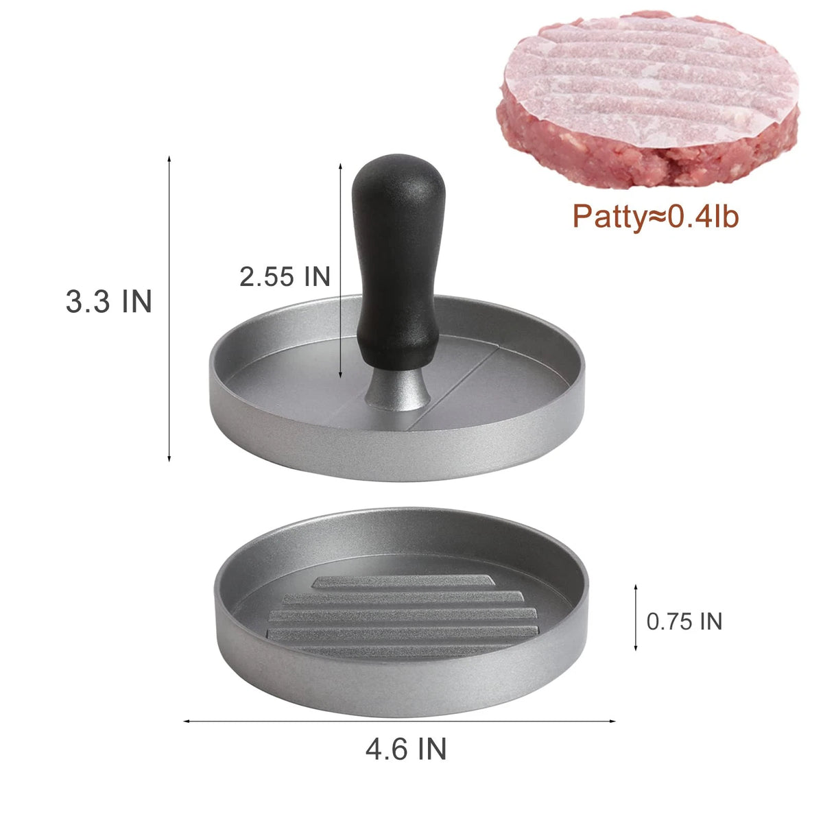 2X Non-Stick Patty Papers for Hamburger Maker