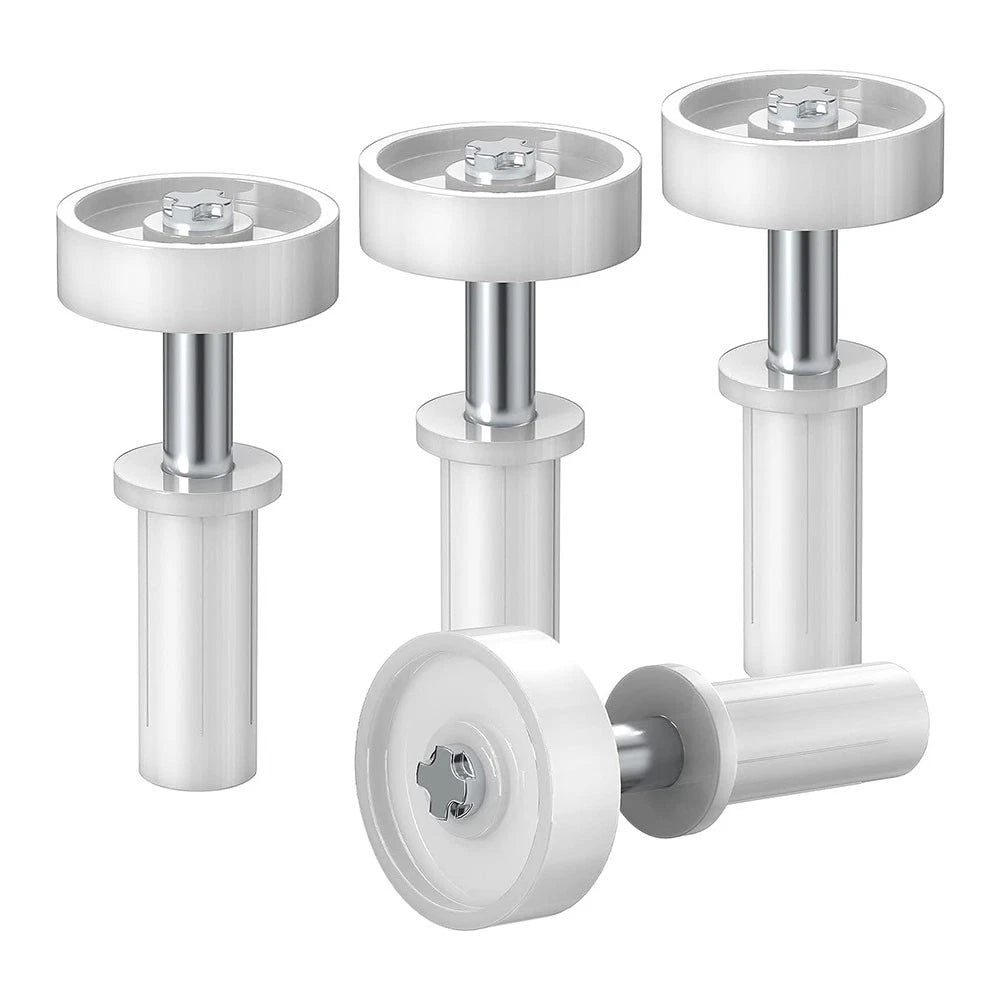 Set of 4 Bifold Top Guide Wheels for Doors