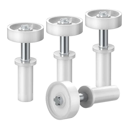 Set of 4 Bifold Top Guide Wheels for Doors