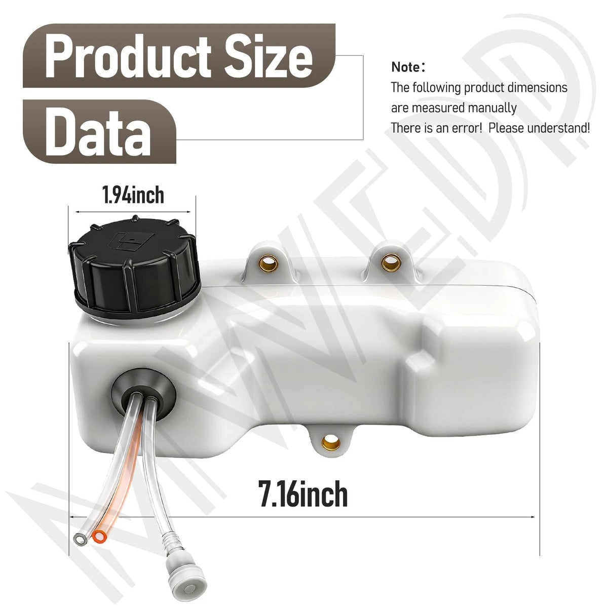 Fuel Gas Tank Kit for Echo & Mantis 2-Cycle (Compatible)