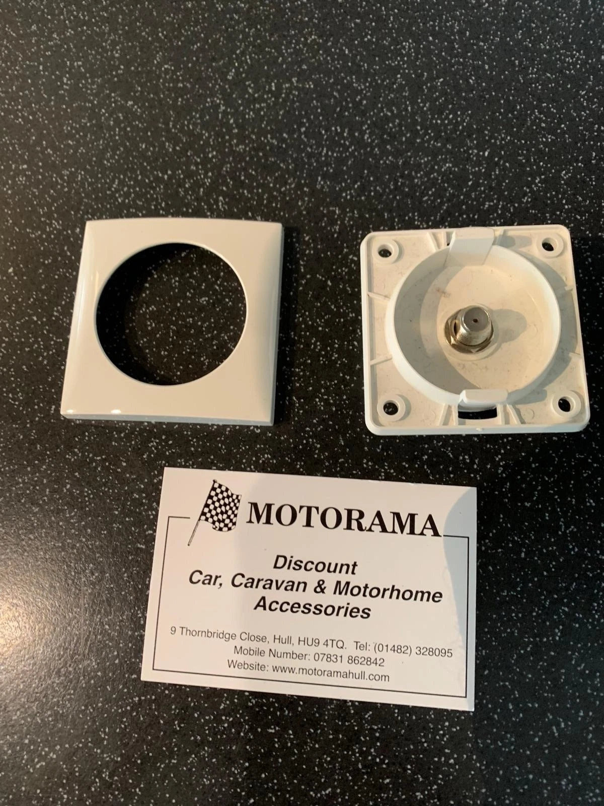 Single Satellite Socket for Caravan Motorhome Van Conversion