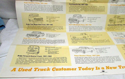 1966 Chevrolet Trucks Dealer Poster