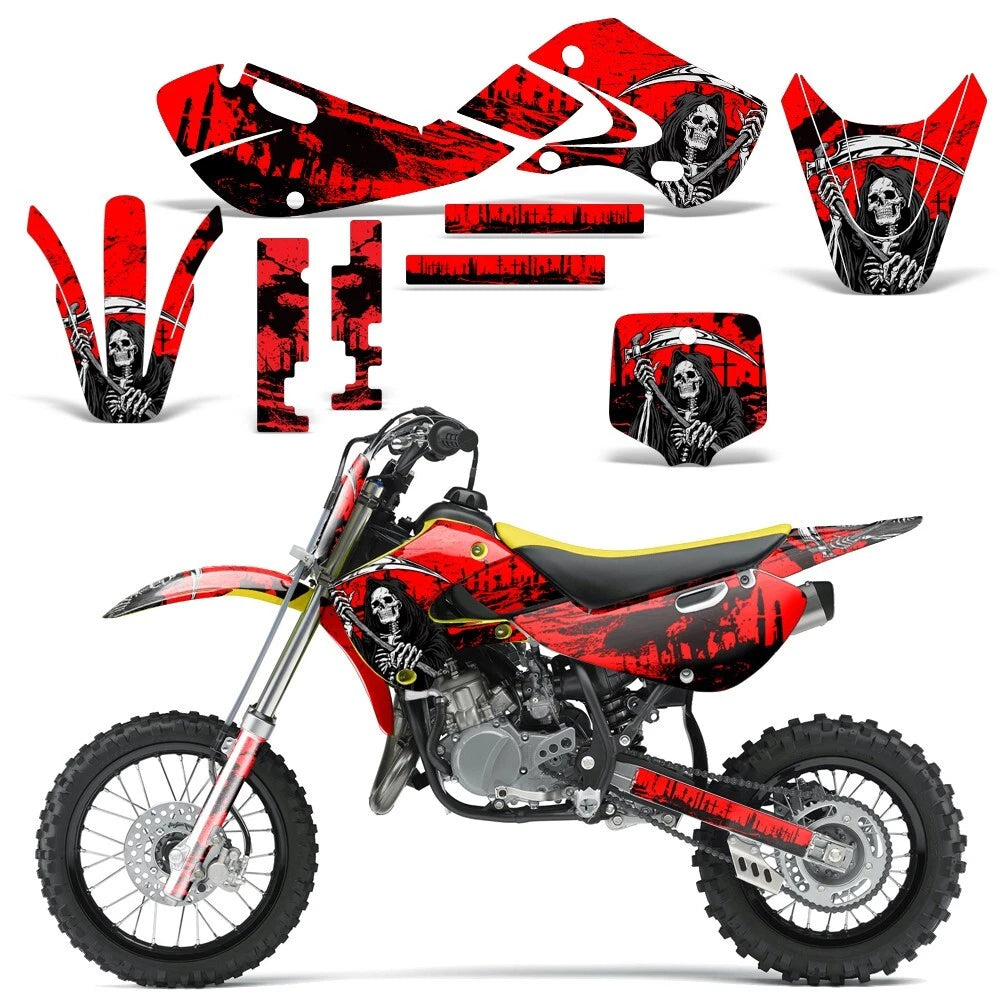 Graphic Stickers +#PLT Decals for Suzuki DRZ110 RM65 (2002–2009)