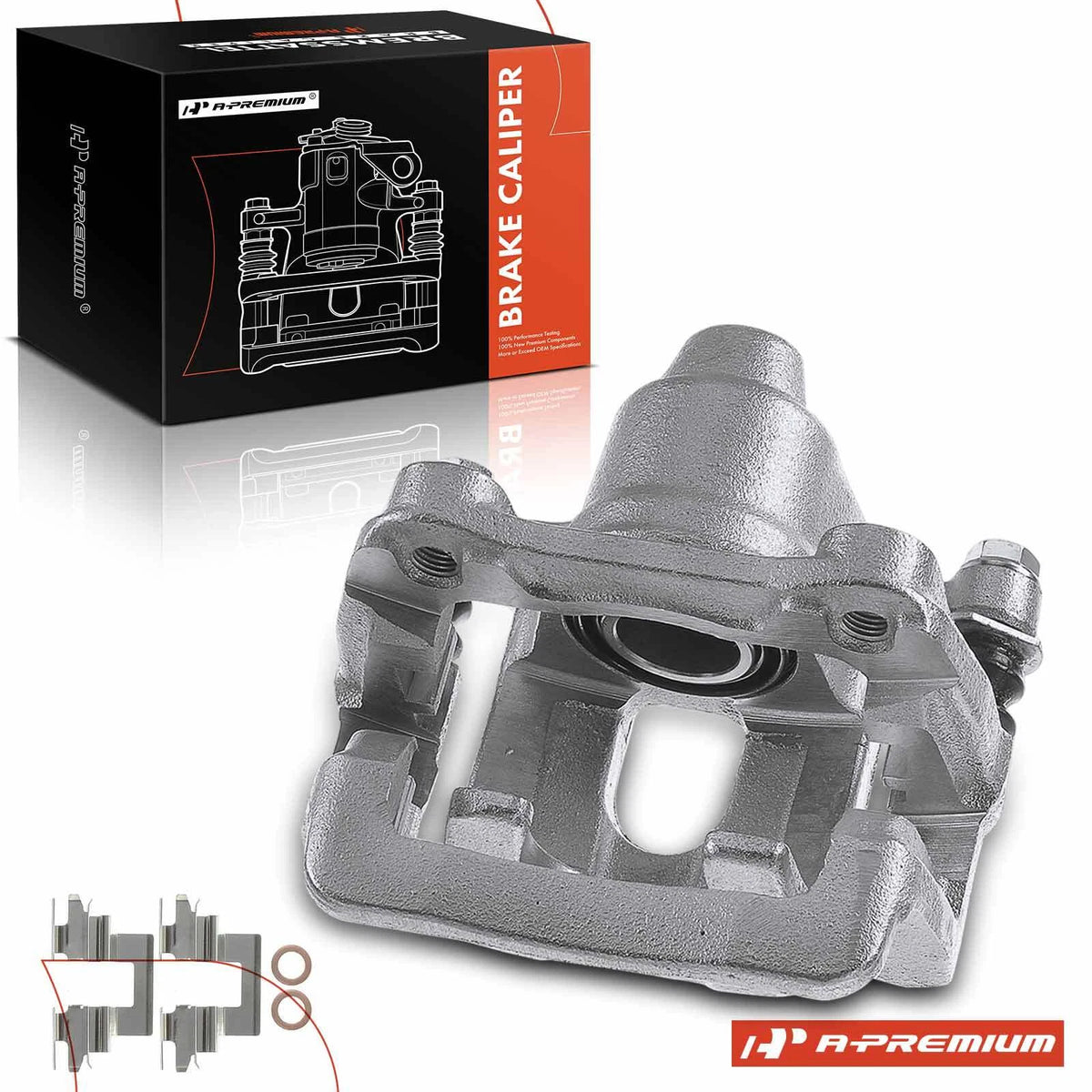 A-Premium Rear Brake Caliper with Bracket for Honda Odyssey (2002–2004) 43018S0XA00, 19-B2676